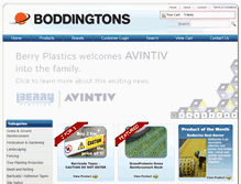 Tablet Screenshot of boddingtonsonline.com